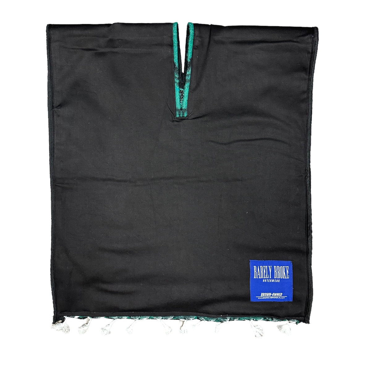 MAYAN PONCHO - GREEN