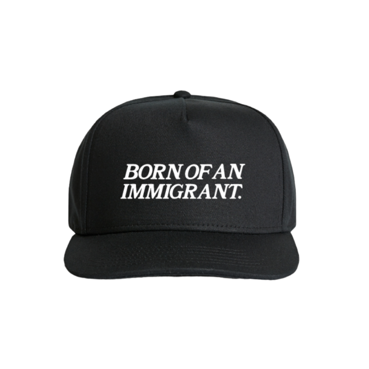 BORN OF AN IMMIGRANT 2.0 CAP BLACK