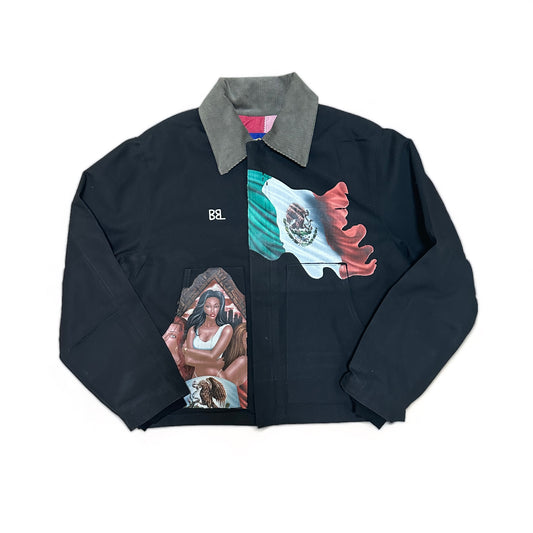 BARELY BROKE x CHUBBY CHICANO WORK JACKET #1