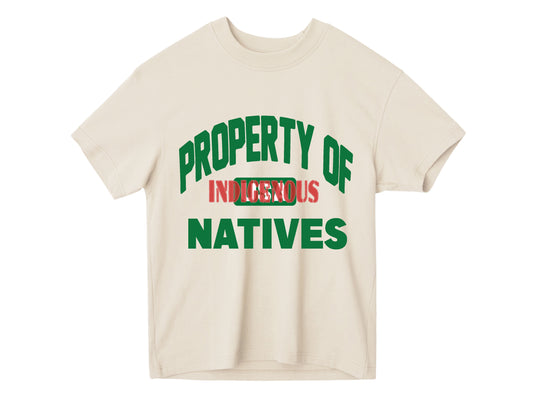 Indigenous Natives Tee Tan