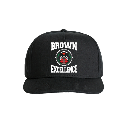 BROWN EXCELLENCE CAP - BLACK