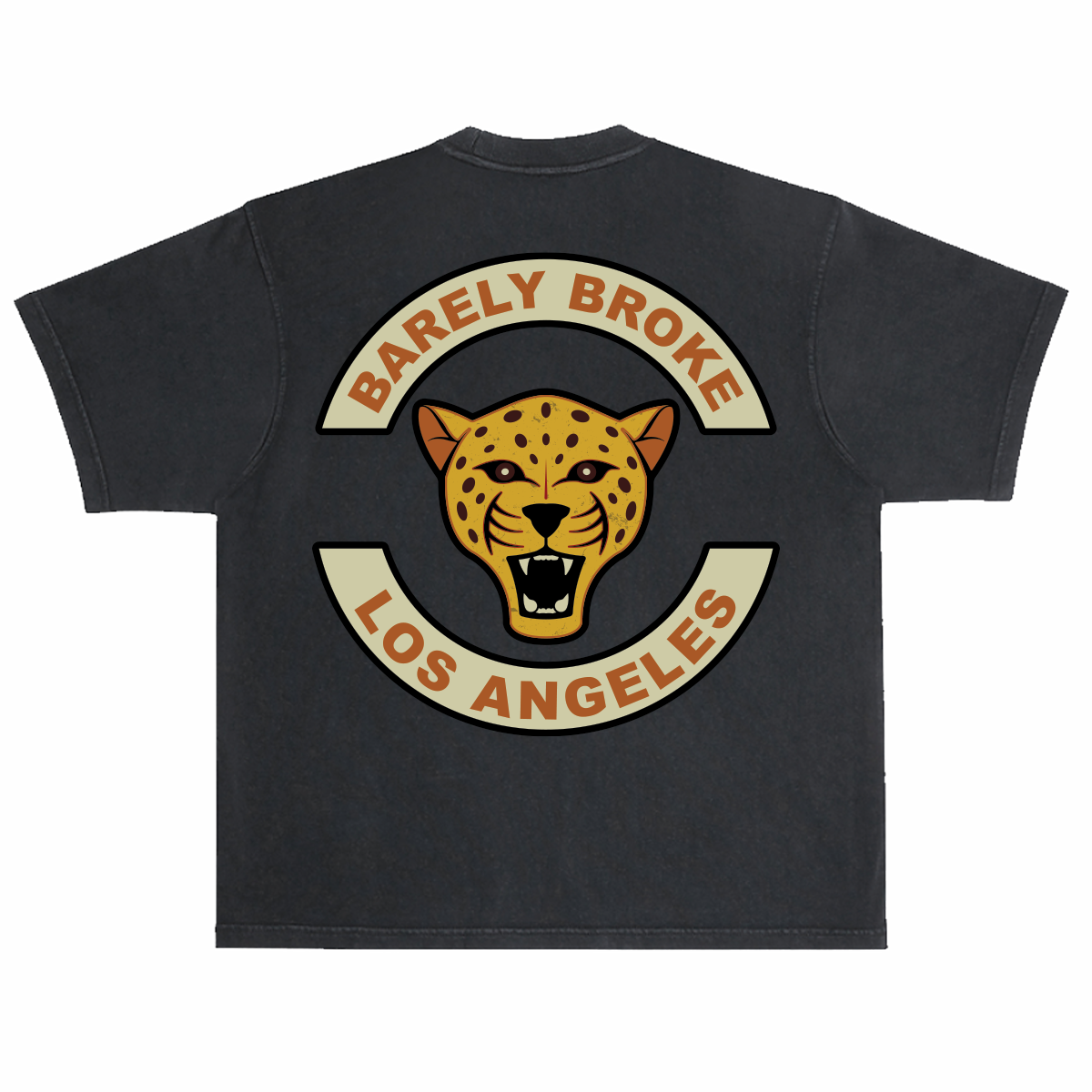BROWN OWNED TEE - BLACK