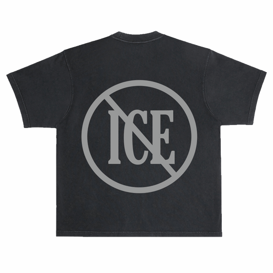 IMMIGRANT FENCE TEE - BLACK