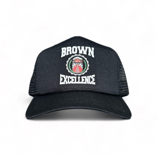 BROWN EXCELLENCE TRUCKER - BLACK