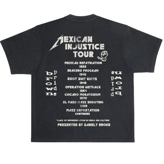 INJUSTICE TEE - BLACK