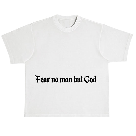 FEAR NO MAN TEE - ROCK